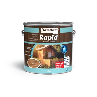 Lazurán Aqua Rapid vékonylazúr DIÓ 2,5L