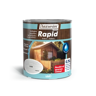Lazurán Aqua Rapid vékonylazúr FEHÉR 750ml