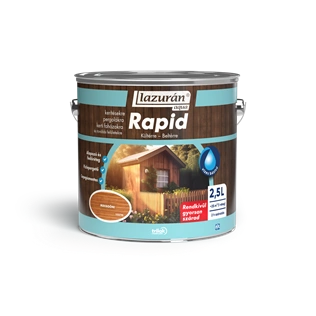 Lazurán Aqua Rapid vékonylazúr MAHAGÓNI 2,5L
