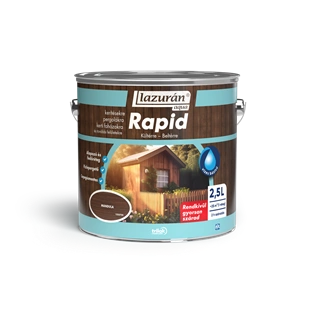 Lazurán Aqua Rapid vékonylazúr MANDULA 2,5L