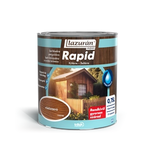 Lazurán Aqua Rapid vékonylazúr VÖRÖSFENYŐ 750ml