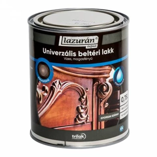 Lazurán Aqua magasfényű univerzális beltéri lakk 750ml