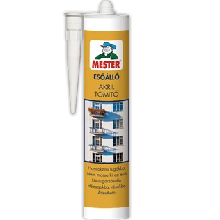 Mester esőálló akril tömítő FEHÉR 310ml