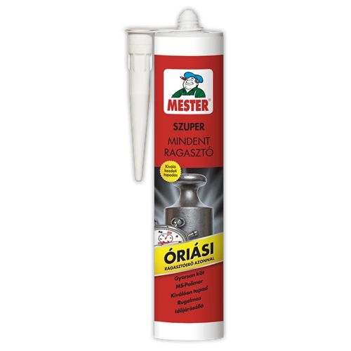 Mester szuper mindent ragasztóFEHÉR 290ml