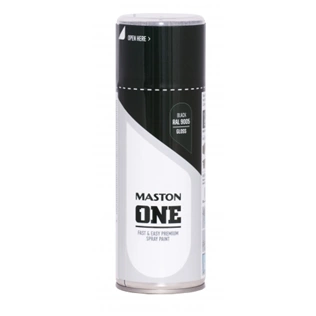 Maston ONE festék spray RAL9005 FEKETE 400ml