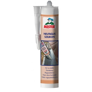 Mester neutrális szilikon ÁTLÁTSZÓ 280ml