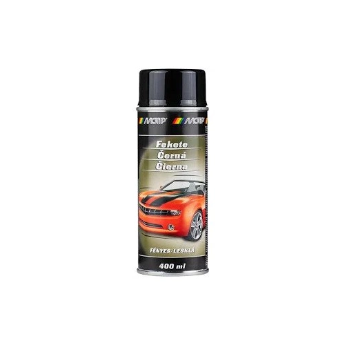 Motip autós javítóspray FÉNYES FEKETE 500ml
