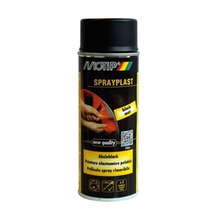 Motip sprayplast lehúzható festék MATT FEKETE 400ml