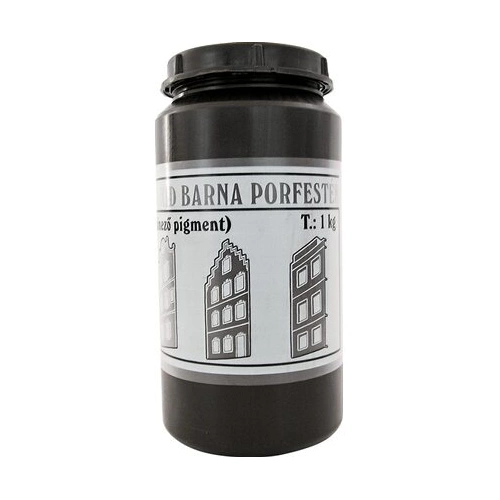 Oxid porfesték barna 1kg