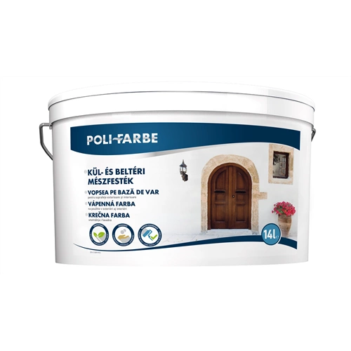 Poli-Farbe kültéri és beltéri mészfesték 14L
