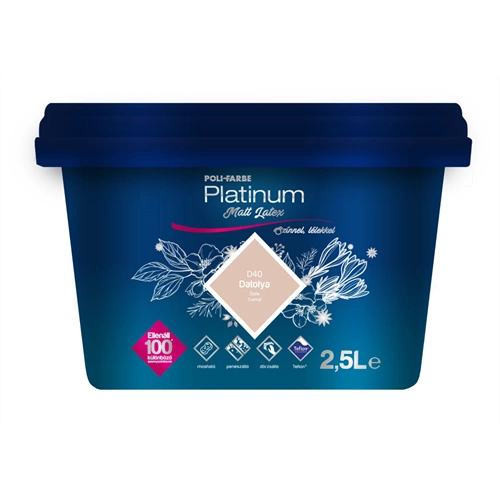 Poli-Farbe Platinum matt latex D40 DATOLYA 2,5L