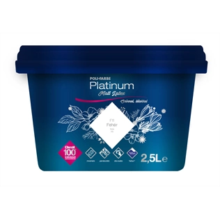 Poli-Farbe Platinum matt latex F11 FEHÉR 2,5L