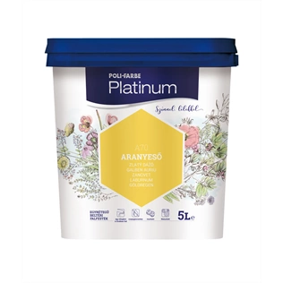 Poli-Farbe Platinum A70 ARANYESŐ 5L