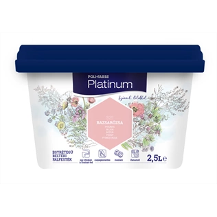 Poli-Farbe Platinum B25 BAZSARÓZSA 2,5L