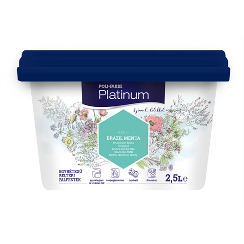 Poli-Farbe Platinum BM50 BRAZIL MENTA 2,5L