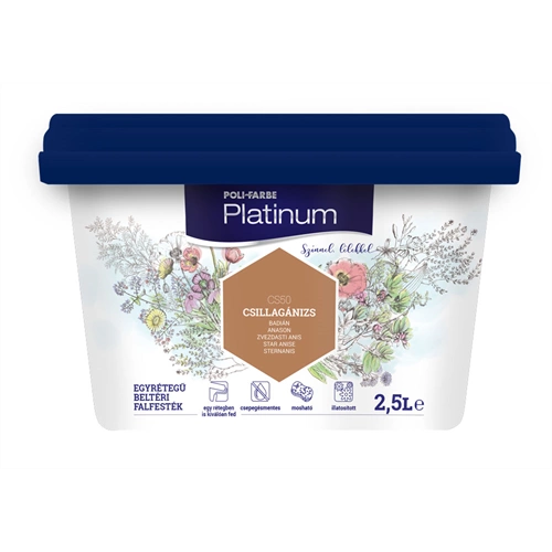 Poli-Farbe Platinum CS50 CSILLAGÁNIZS 2,5L