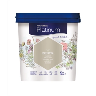 Poli-Farbe Platinum E40 EZÜSTFA 5L