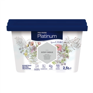 Poli-Farbe Platinum E50 EZÜSTCSERJE 2,5L