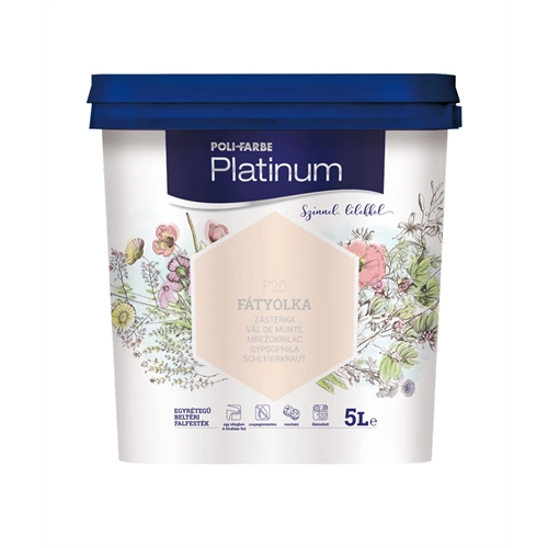 Poli-Farbe Platinum F20 FÁTYOLKA 5L