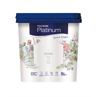 Poli-Farbe Platinum F1 FEHÉR 5L