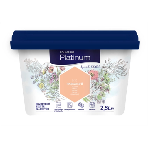 Poli-Farbe Platinum H30 HABSZEGFŰ 2,5L