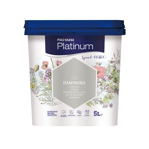 Poli-Farbe Platinum H20 HAMVASKA 5L
