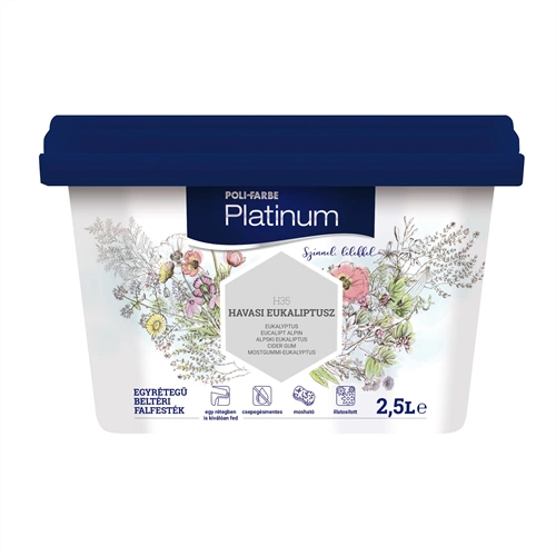 Poli-Farbe Platinum H35 HAVASI EUKALIPTUSZ 2,5L