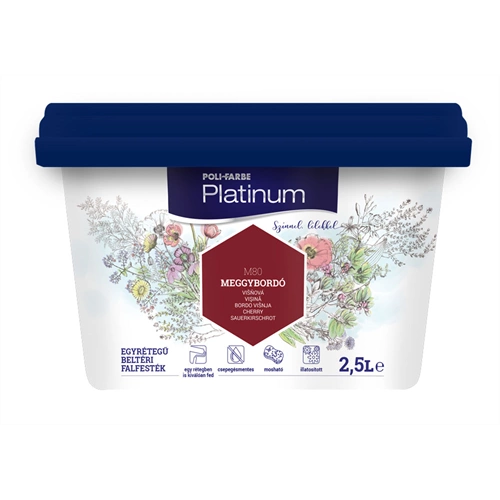 Poli-Farbe Platinum M80 MEGGYBORDÓ 2,5L