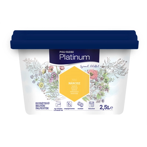 Poli-Farbe Platinum N60 NÁRCISZ 2,5L