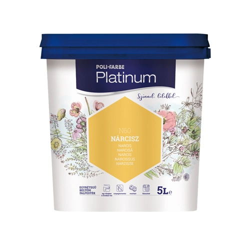 Poli-Farbe Platinum N60 NÁRCISZ 5L