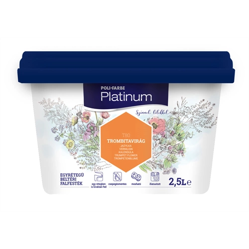 Poli-Farbe Platinum T80 TROMBITAVIRÁG 2,5L