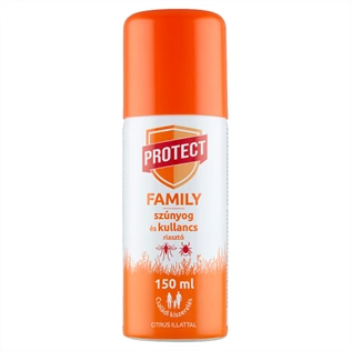 PROTECT Family szúnyog- és kullancsriasztó aeroszol citrus illattal 150 ml