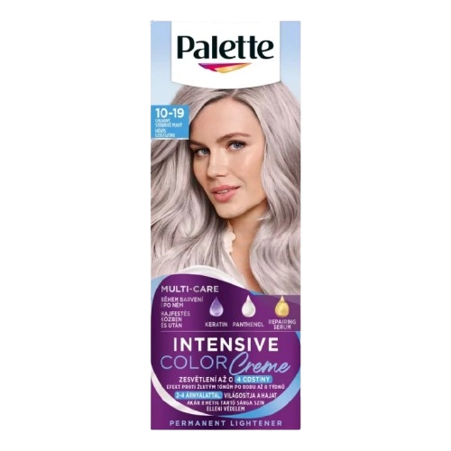 Palette ICC intenzív krémhajfesték (10-19) hűvös ezüst szőke