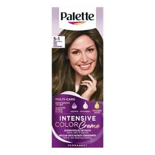 Palette ICC intenzív krémhajfesték 5-1 Hamvas világosbarna