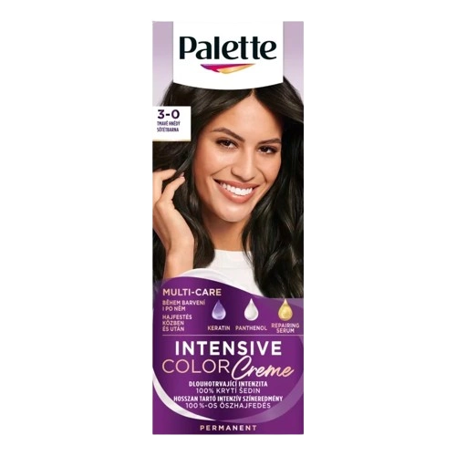 Palette ICC intenzív krémhajfesték N2 (3-0) sötétbarna