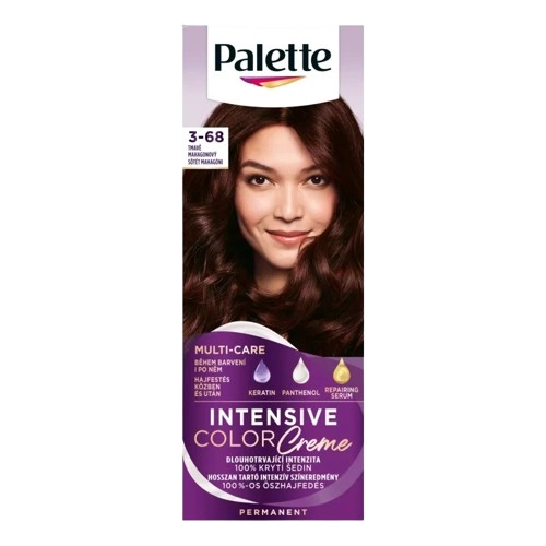 Palette ICC intenzív krémhajfesték R2 (3-68) sötét mahagóni
