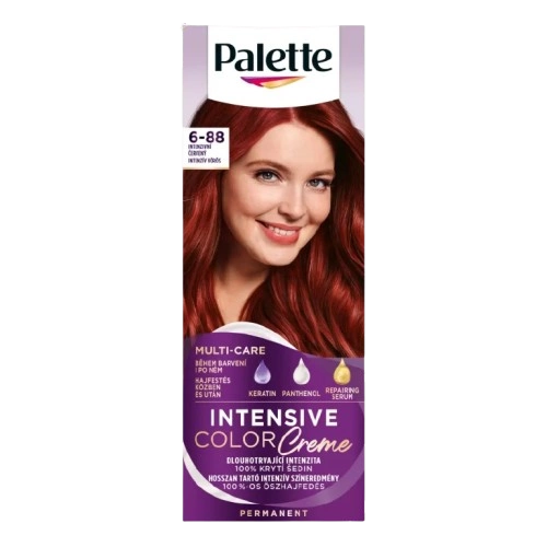 Palette ICC intenzív krémhajfesték RI5 (6-88) intenzív vörös