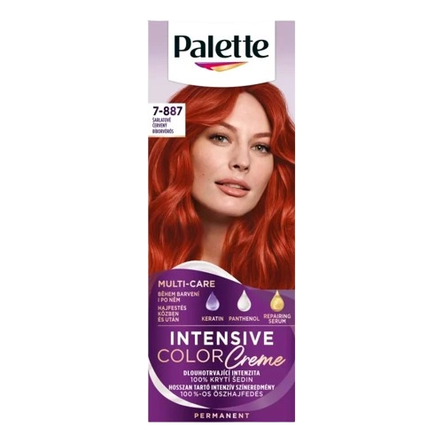 Palette ICC intenzív krémhajfesték RV6 (7-887) bíborvörös