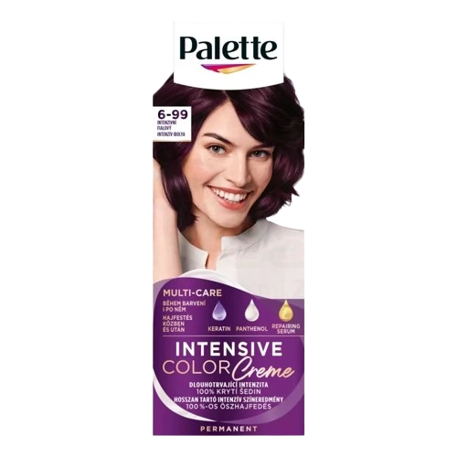 Palette ICC intenzív krémhajfesték V5 (6-99) intenzív ibolya