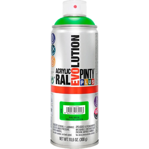 Pinty Plus Evolution akril RAL6018 SÁRGÁSZÖLD 400ml