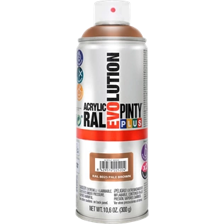 Pinty Plus Evolution akril RAL8025 HALVÁNYBARNA 400ml