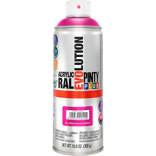 Pinty Plus Evolution akril RAL4006 KÖZLEKEDÉSI LILA 400ml