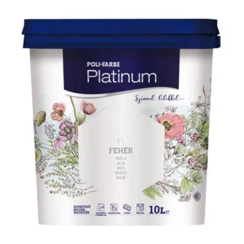 Poli-Farbe Platinum F1 FEHÉR 10L