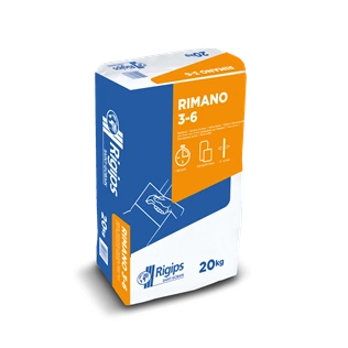 Rigips Rimano 3-6 gipszes vékonyvakolat 20kg/zsák