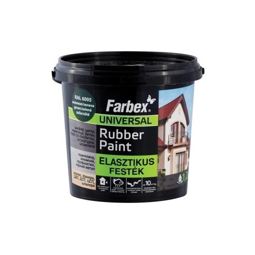 Farbex Rubber Paint elasztikus festék SZÜRKE 3,5Kg