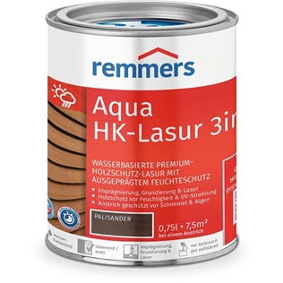 Remmers HK-Lasur oldószerbázisú prémium favédő lazúr MAHAGÓNI 750ml