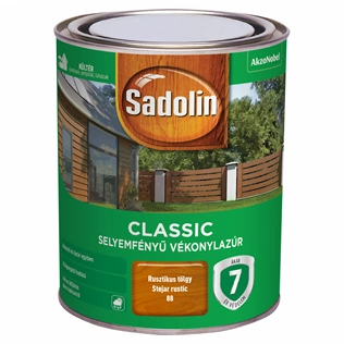 Sadolin Classic vékonylazúr RUSZTIKUS TÖLGY 750ml