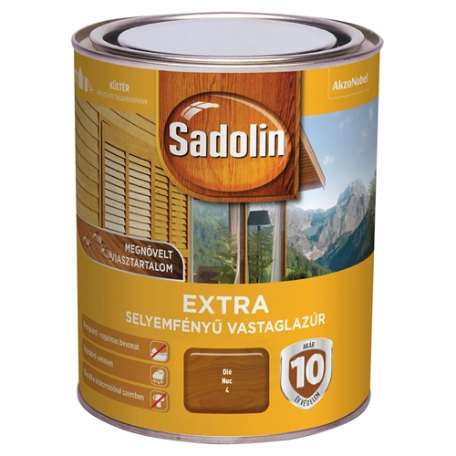 Sadolin Extra vastaglazúr DIÓ 750ml