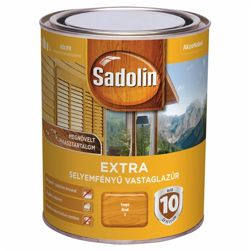 Sadolin Extra vastaglazúr FENYŐ 750ml