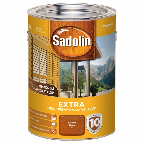 Sadolin Extra vastaglazúr MAHAGÓNI 5L